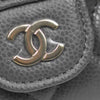 Chanel Grey Flap Cardholder