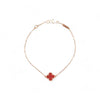 Van Cleef & Arpels Sweet Red Alhambra Bracelet