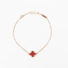 Van Cleef & Arpels Sweet Red Alhambra Bracelet