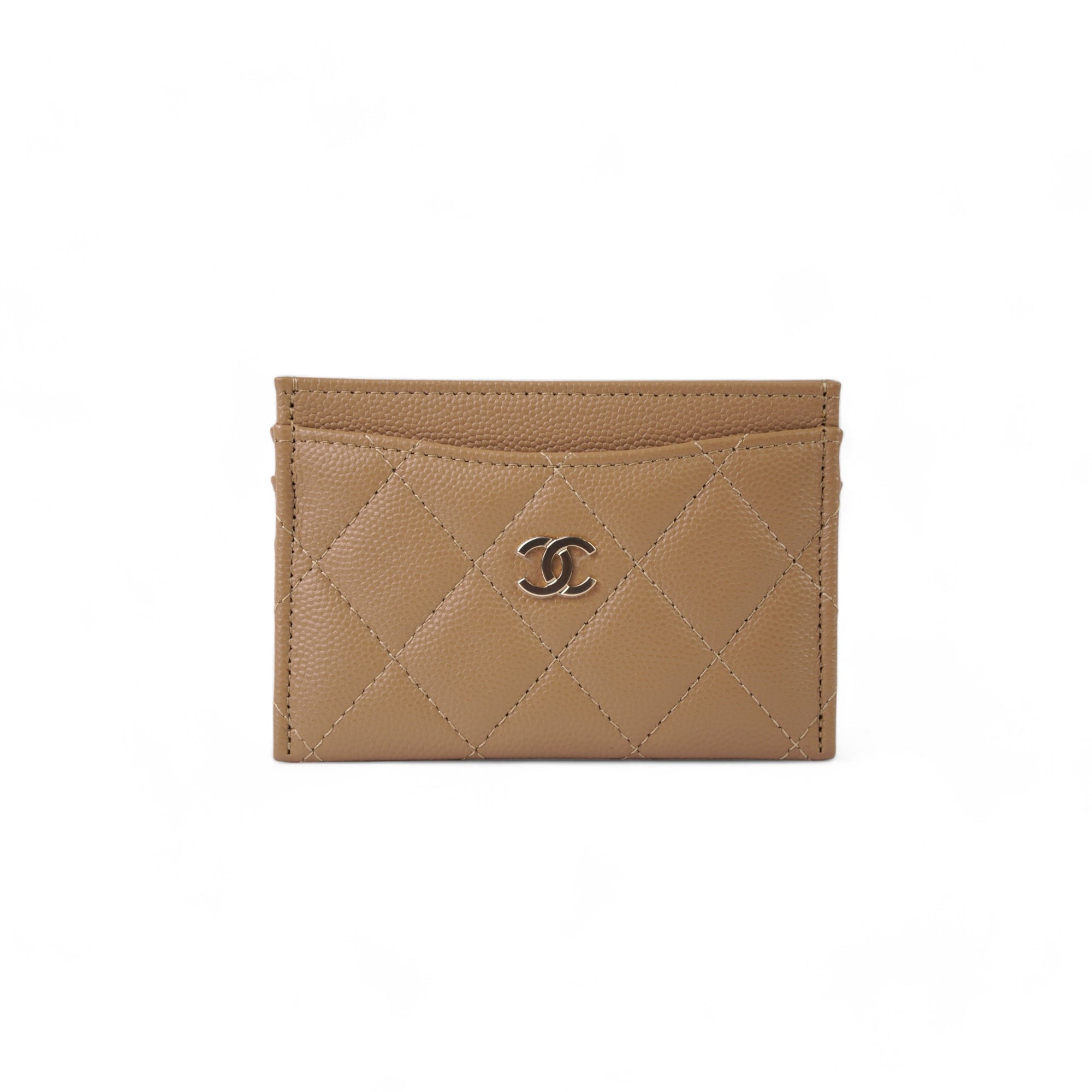 Chanel Dark Brown Flat Cardholder