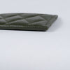 Chanel Dark Green Flat Cardholder