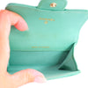 Chanel Flap Wallet Green