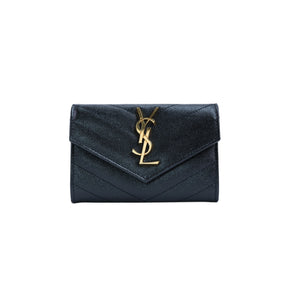 YSL Cassandre Matelassé Small Envelope Wallet