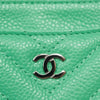 Chanel Mint Green Long Wallet