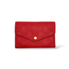 Louis Vuitton Red Empreinte Wallet