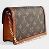 Pre-owned Louis Vuitton Dauphine Chain Wallet
