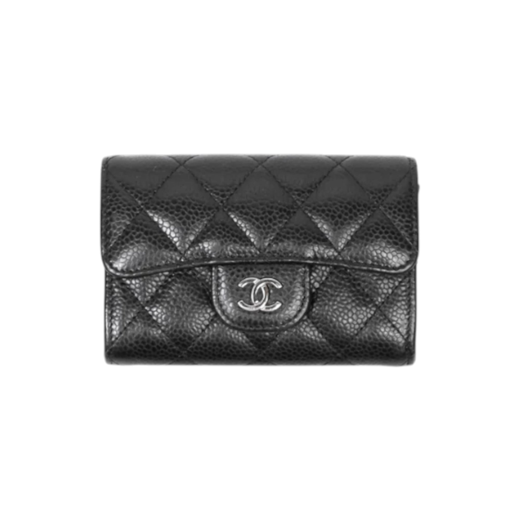 Chanel Flap Cardholder SHW