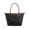 Longchamp Original Large Nylon Tote Bag Black